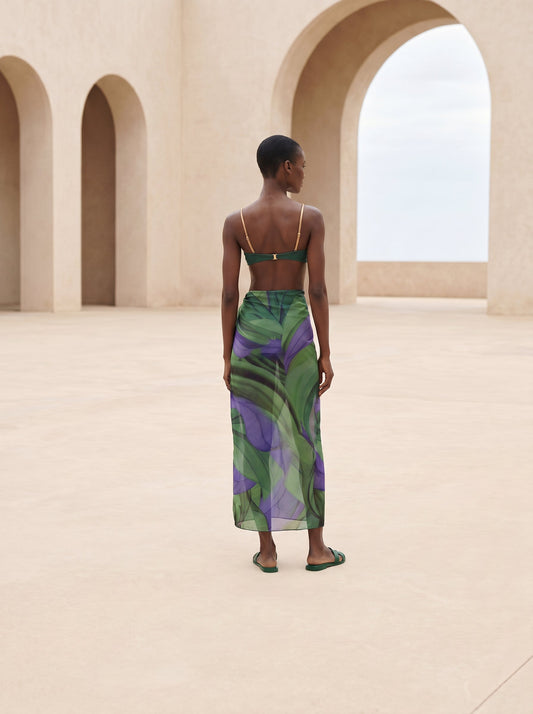 RAVELLO LONG PAREO SKIRT