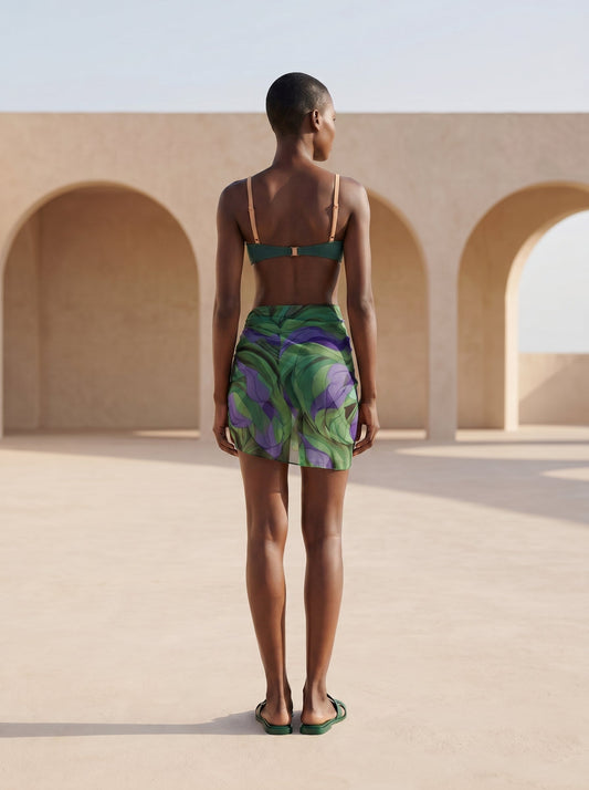 RAVELLO SHORT PAREO SKIRT