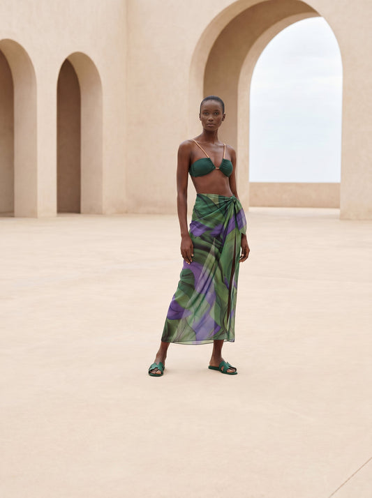 RAVELLO LONG PAREO SKIRT