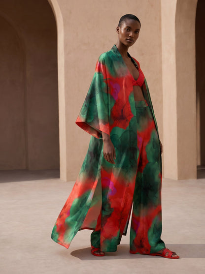SANTORINI LANGER KIMONO & HOSENANZUG