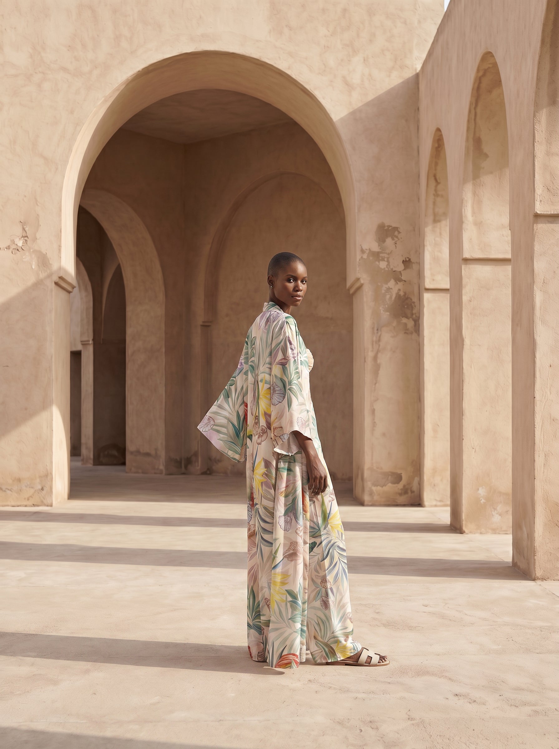 MARBELLA LONG KIMONO & TROUSERS SET – Elaf İstanbul - Find your Elaf