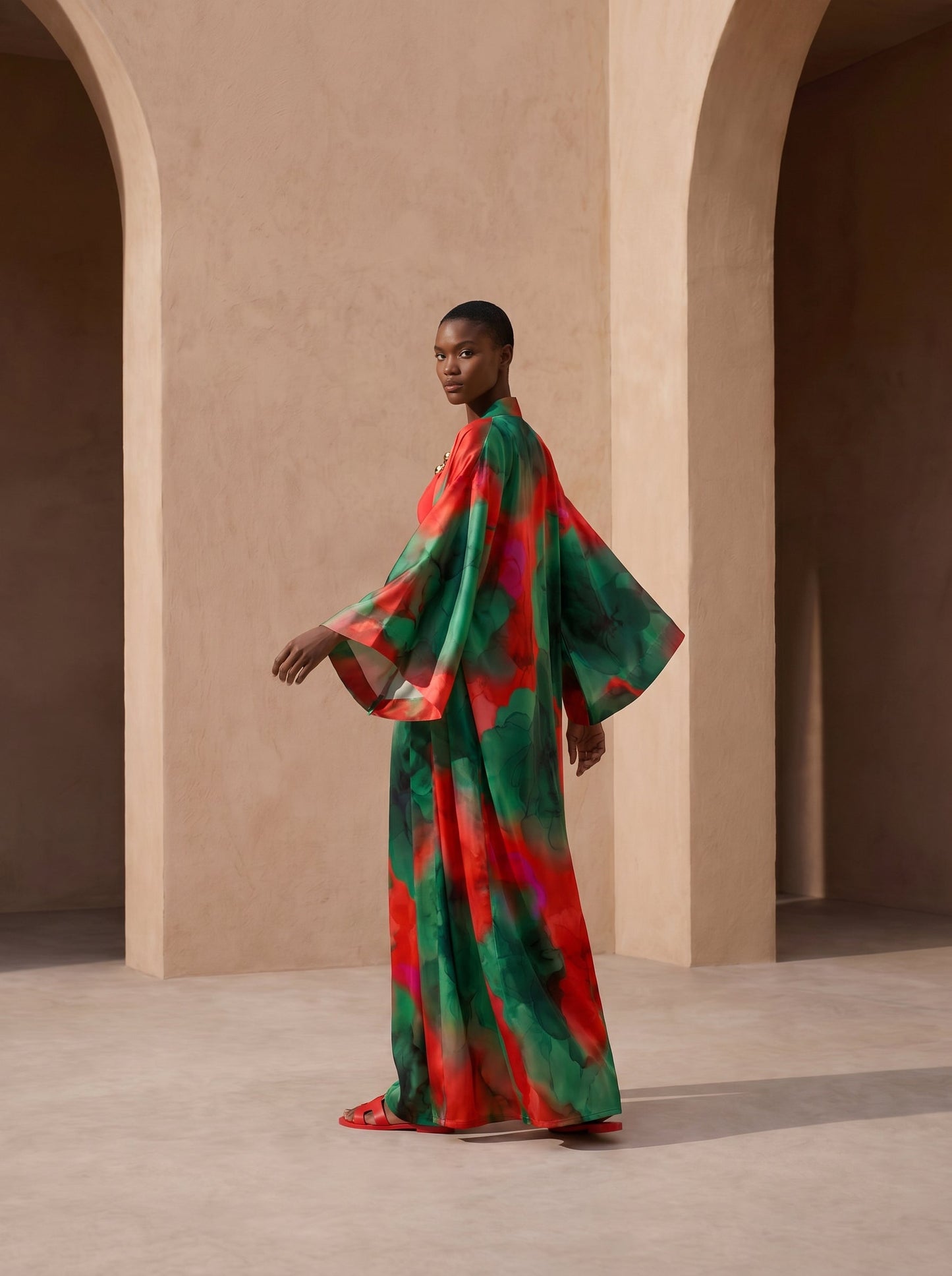 SANTORINI LANGER KIMONO & HOSENANZUG