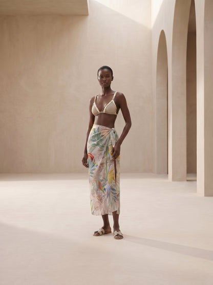 MARBELLA LONG PAREO SKIRT