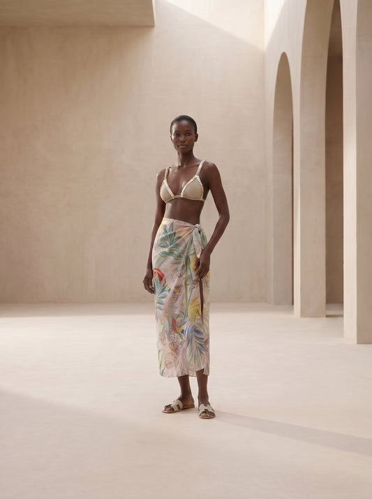 MARBELLA LONG PAREO SKIRT