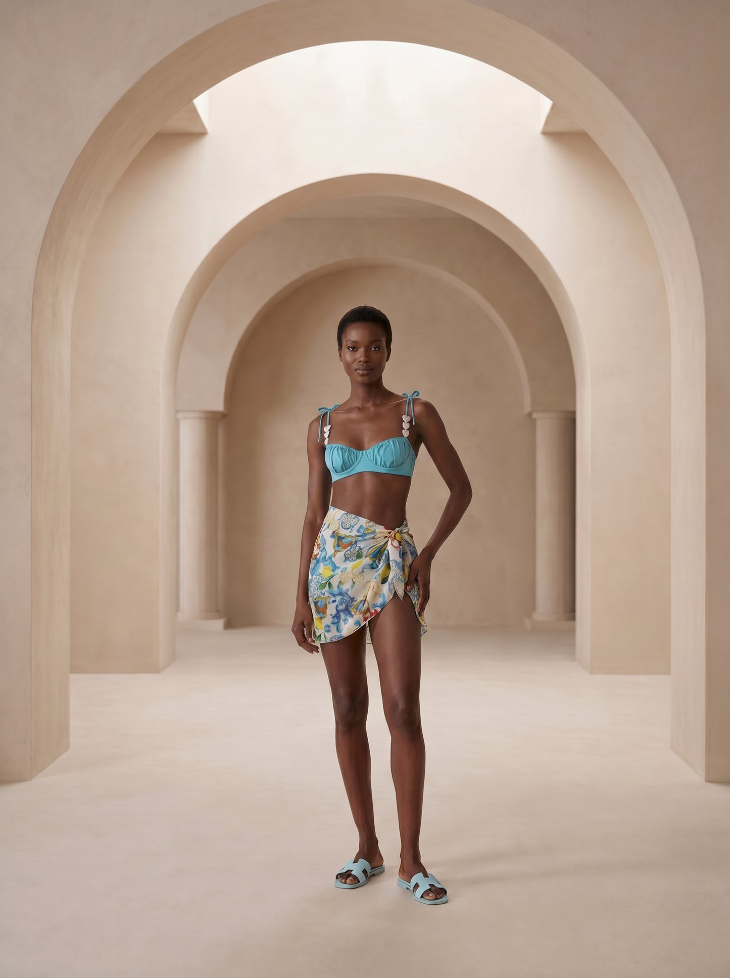 CAPRI SHORT PAREO SKIRT