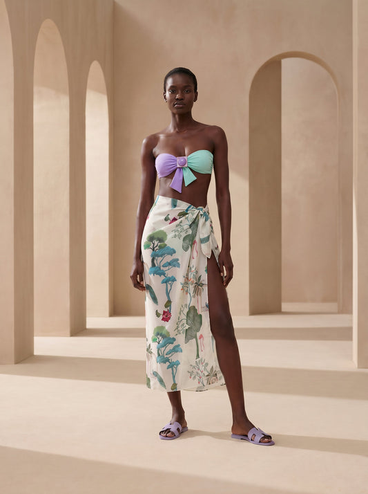 ST. TROPEZ LONG PAREO SKIRT