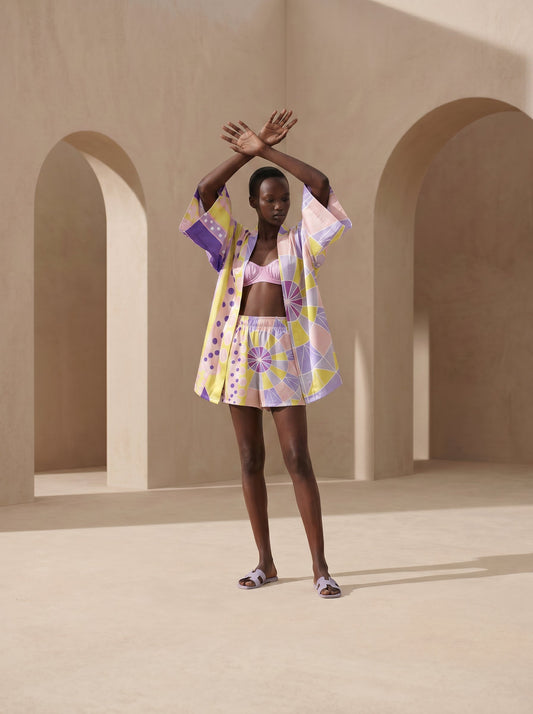PORTOFINO KURZER KIMONO & SHORTS SET