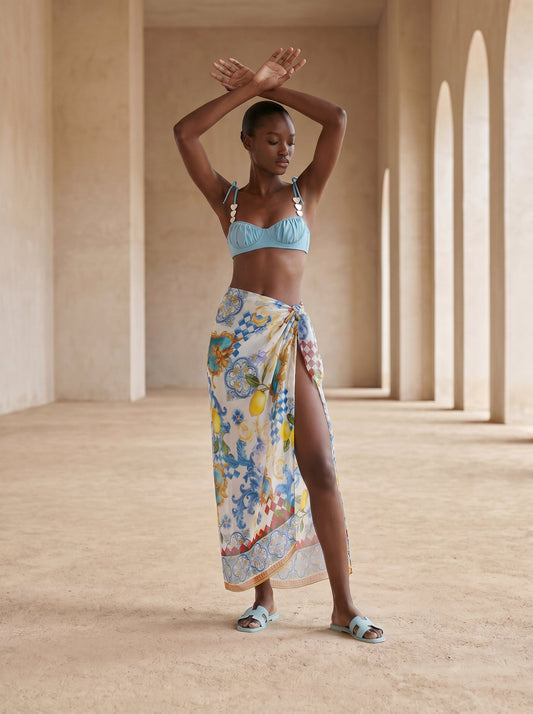 CAPRI LONG PAREO SKIRT