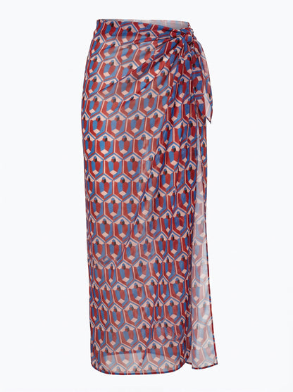 BRAC LONG PAREO SKIRT