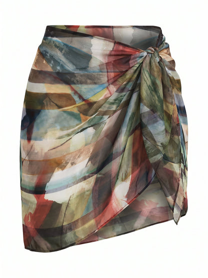 POSITANO SHORT PAREO SKIRT
