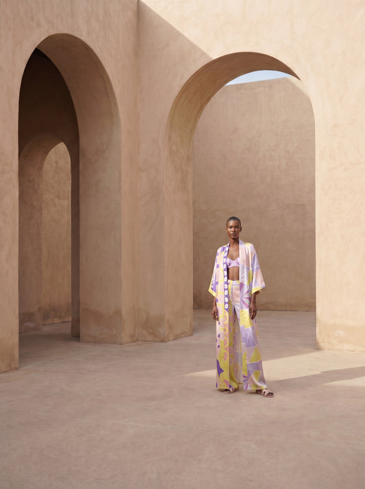 PORTOFINO LONG KIMONO