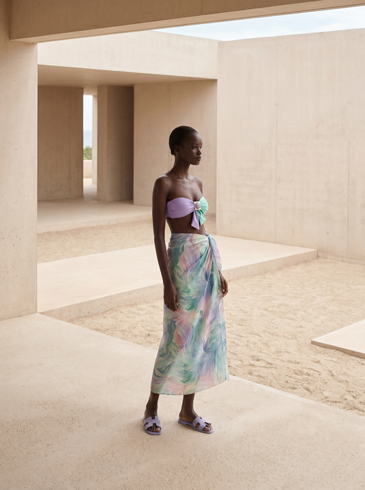 JEJU LONG PAREO SKIRT