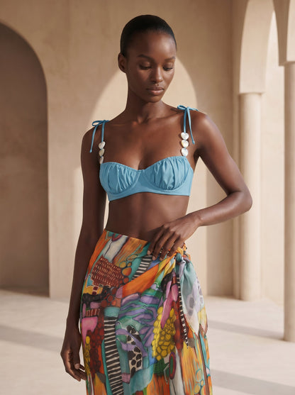 AMALFI LONG PAREO SKIRT