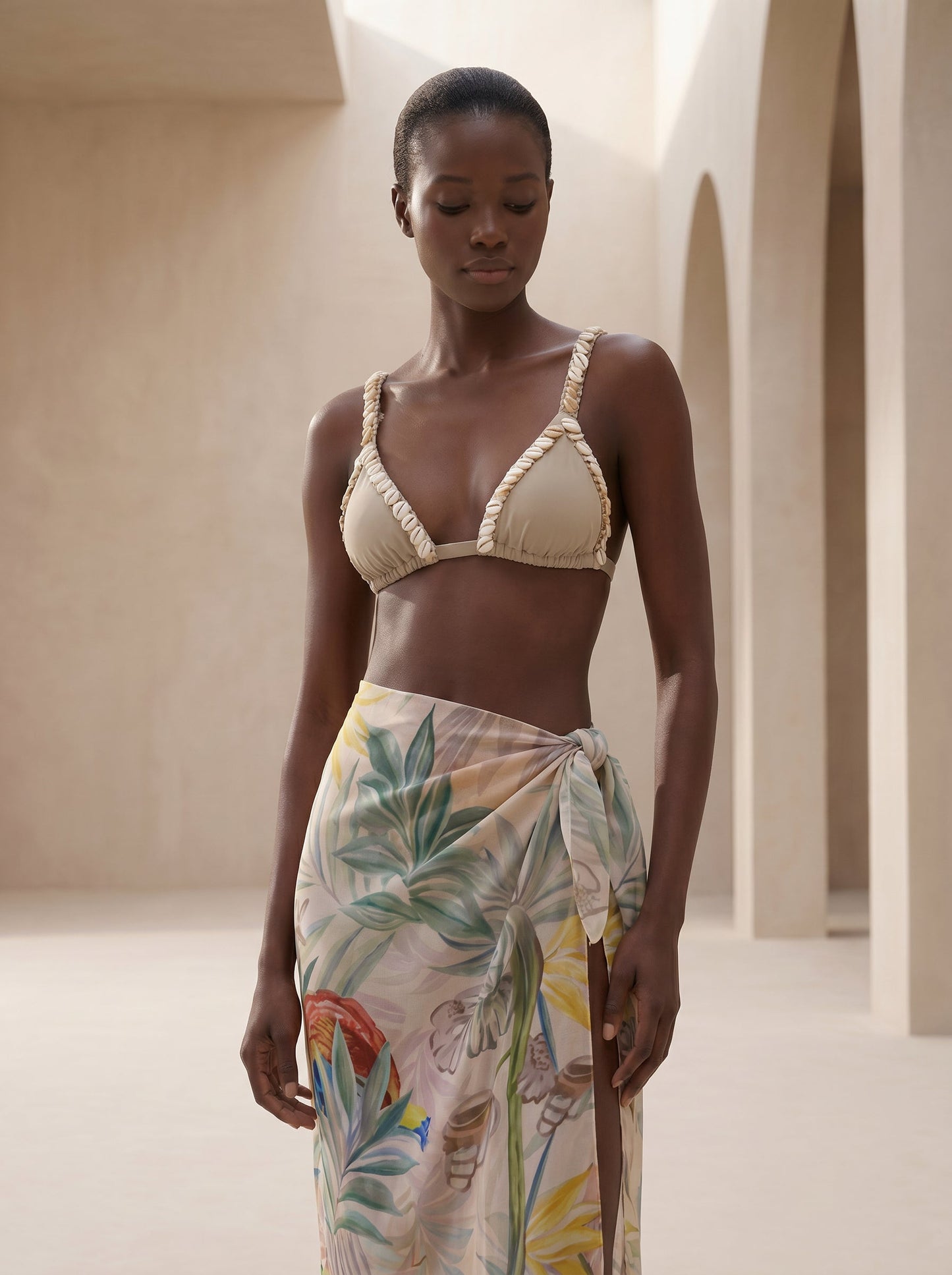 MARBELLA LONG PAREO SKIRT