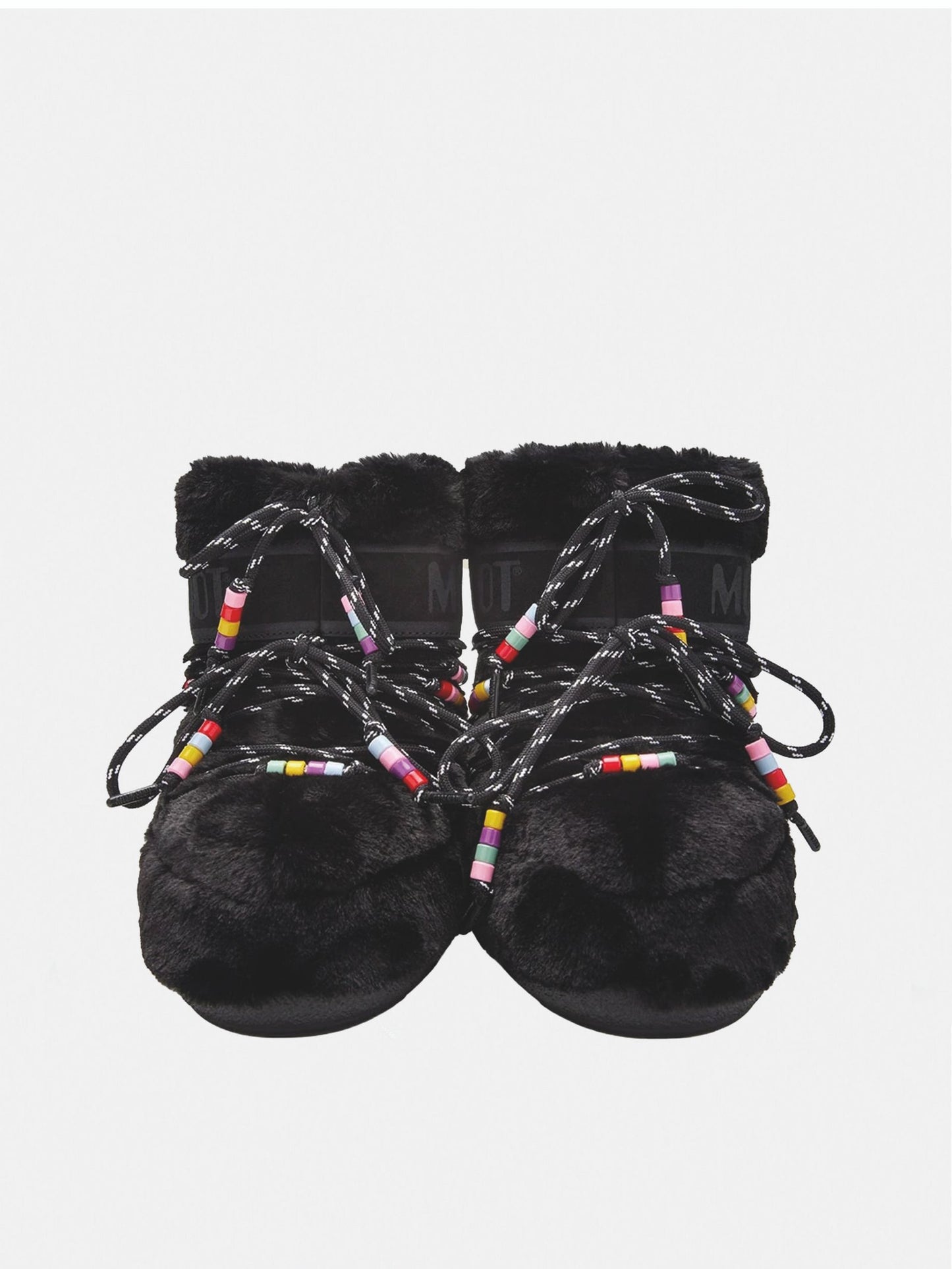 ICON SCHWARZE NIEDRIGE KUNSTFELLPERLEN