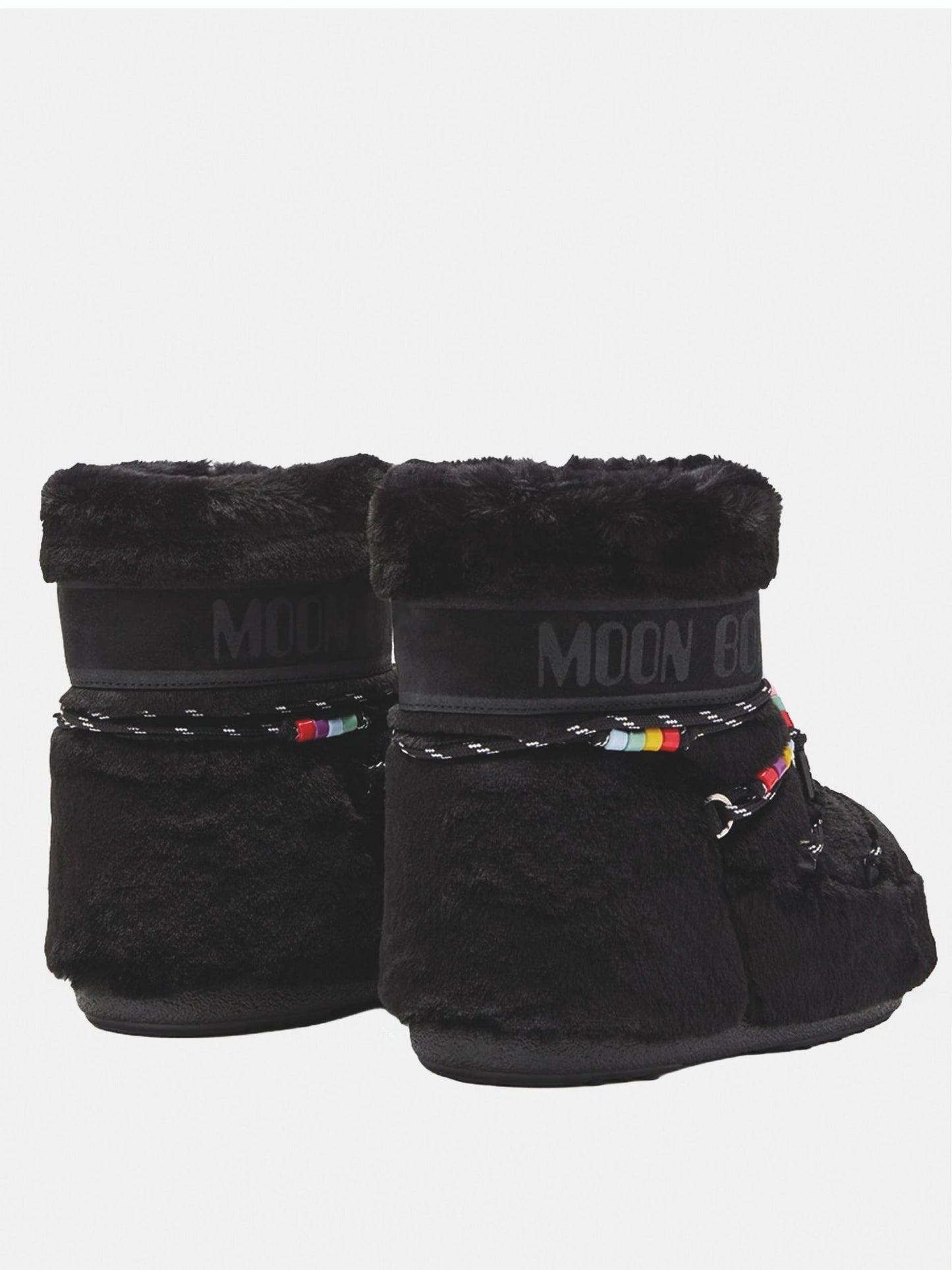 ICON SCHWARZE NIEDRIGE KUNSTFELLPERLEN