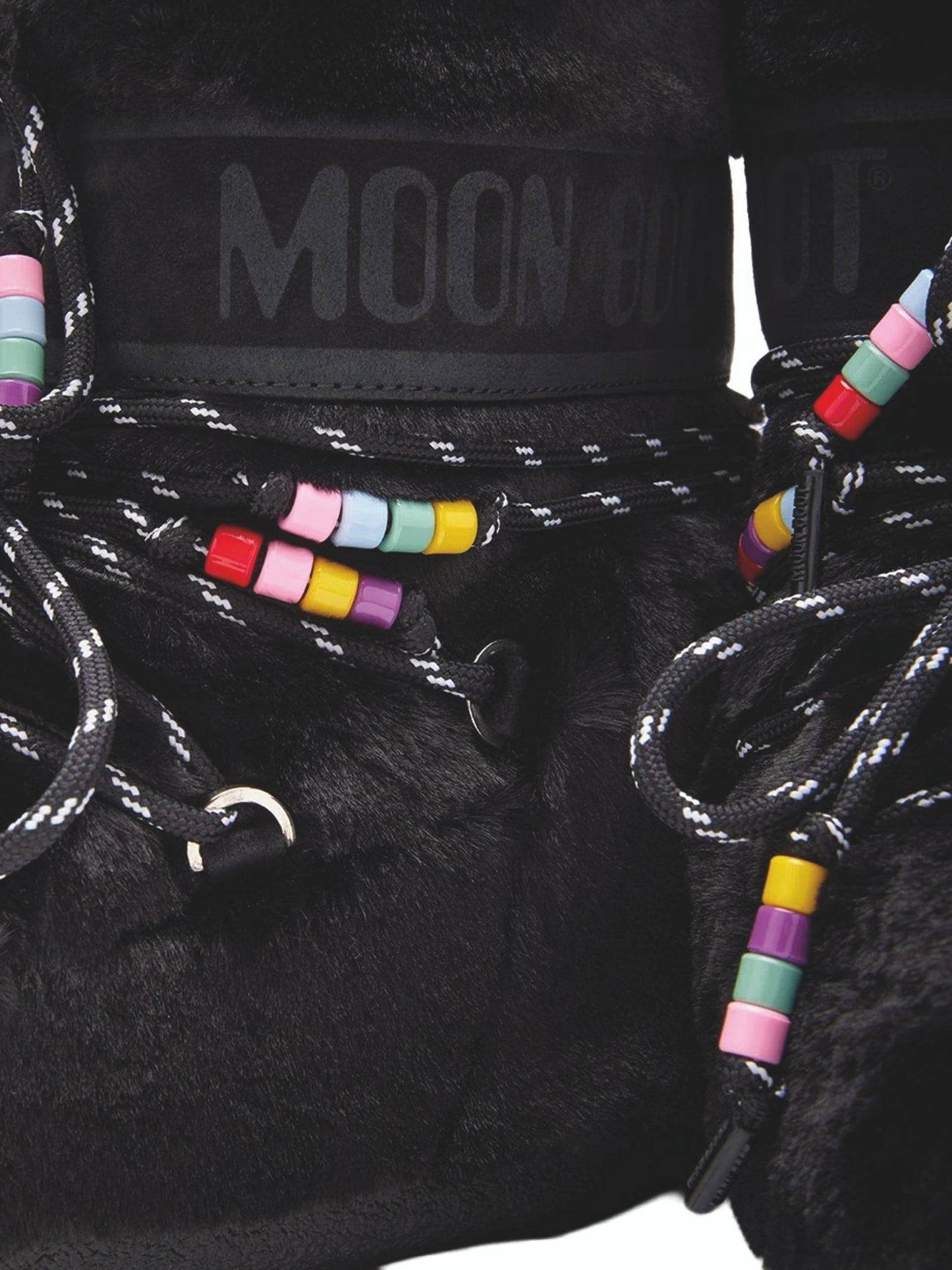 ICON SCHWARZE NIEDRIGE KUNSTFELLPERLEN