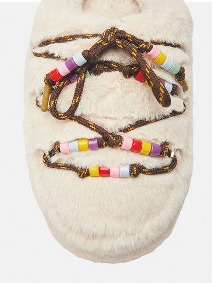 MULE CREAM KUNSTFELLPERLEN