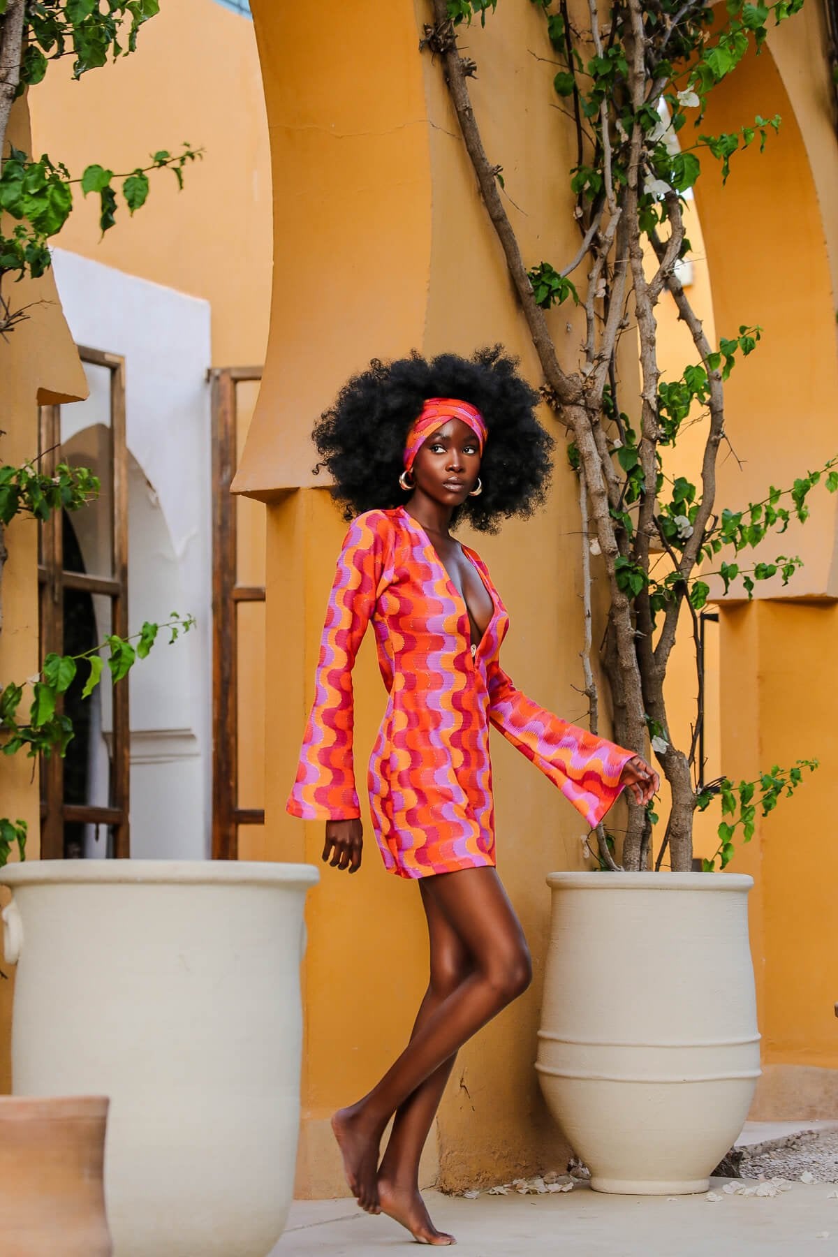 Terra Rossa Kısa Elbise